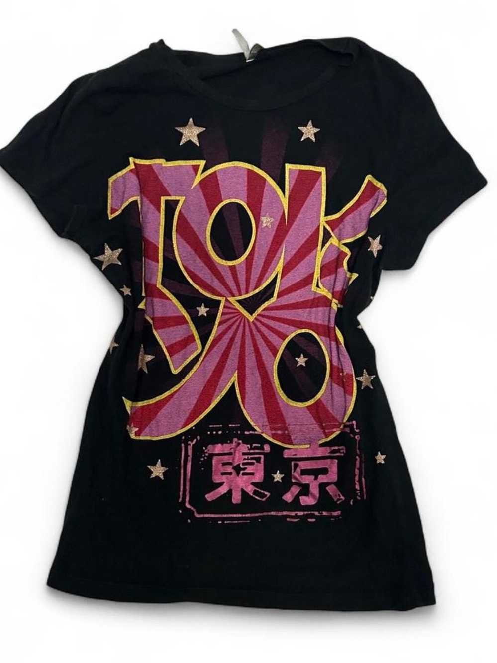 Black Graphic 'Tokyo' Tee
